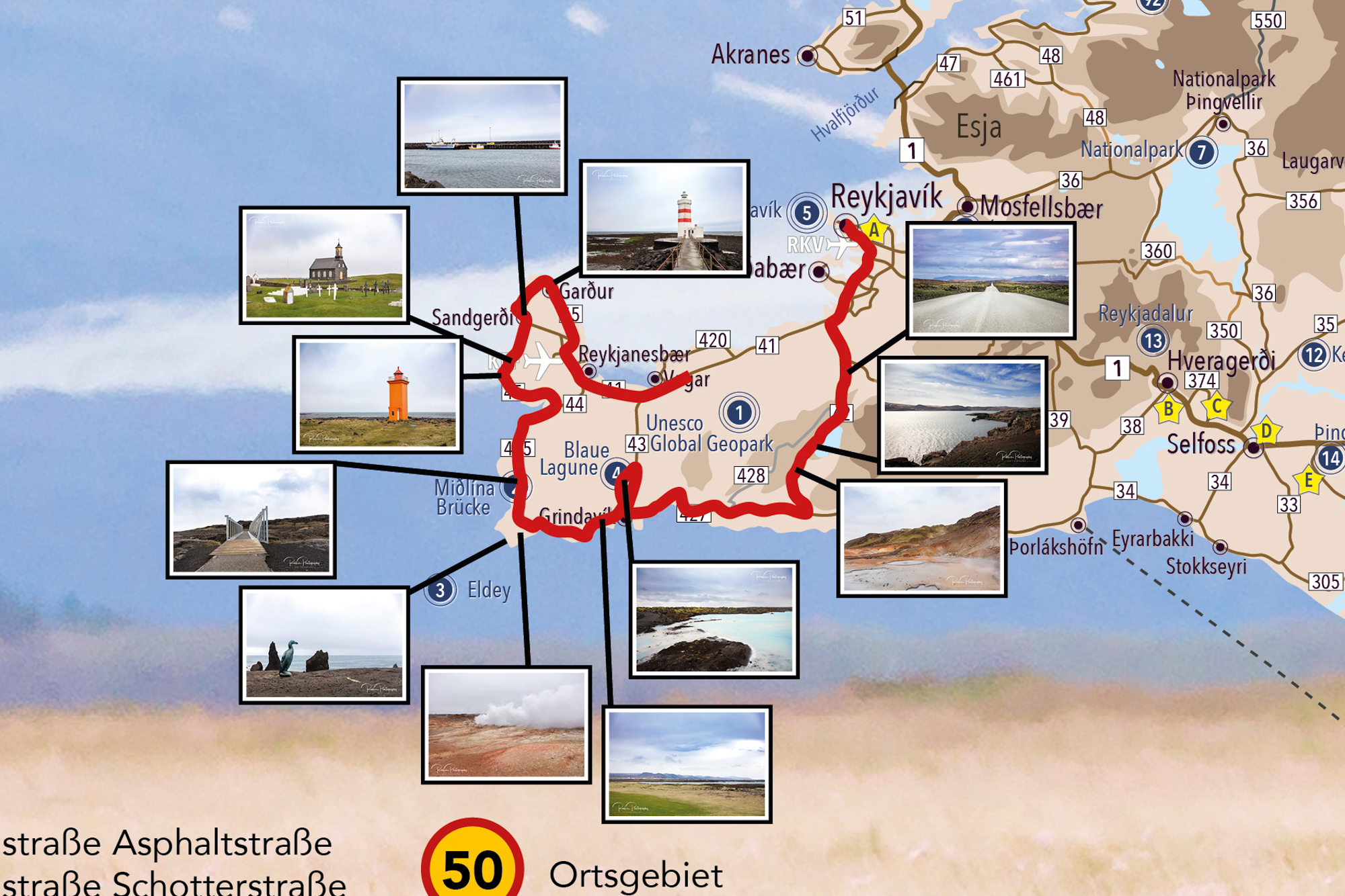 Reisestrecke_20-Reykjanes